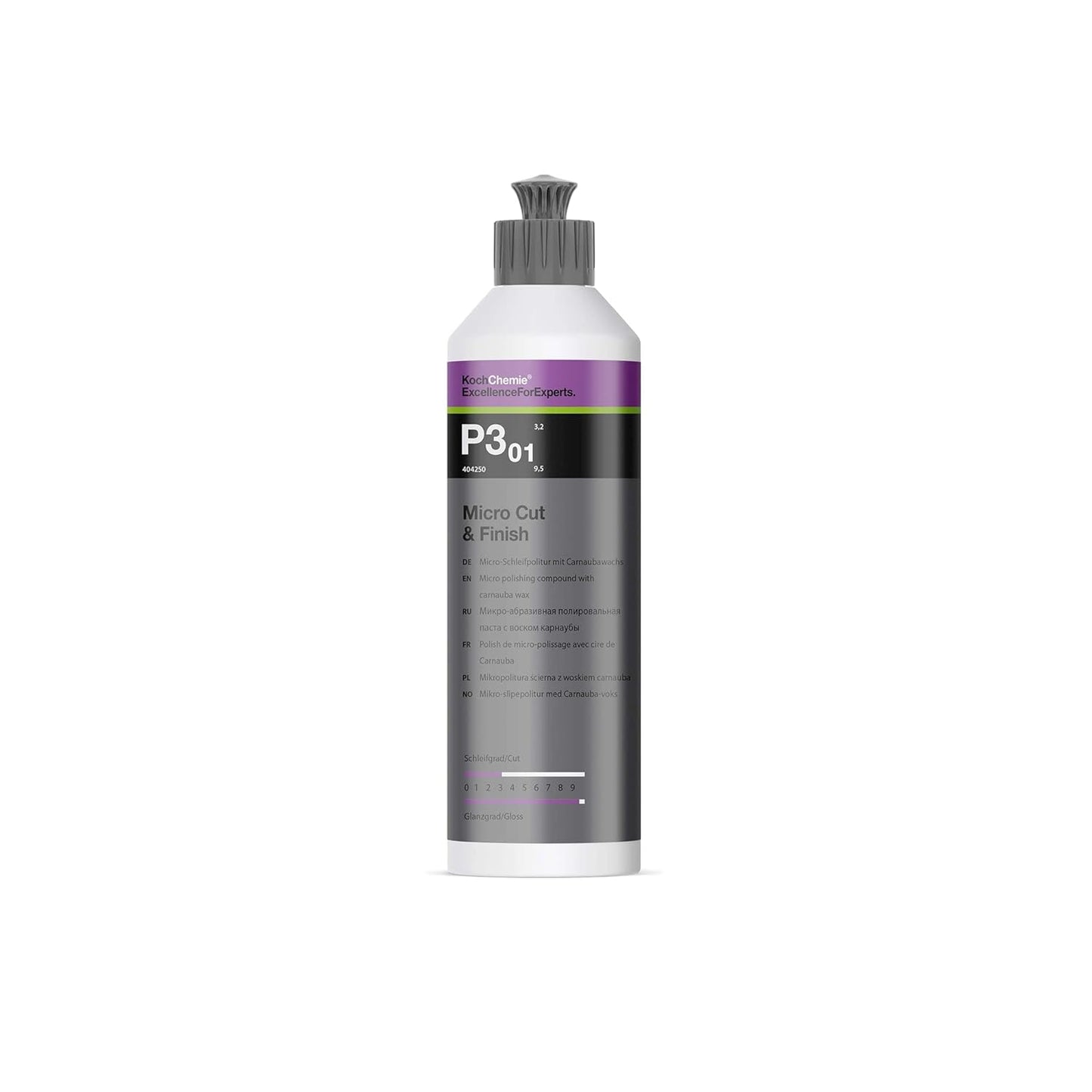 Koch Chemie Micro Cut & Finish P3.01 Politur inkl. Carnaubawachs 250ml